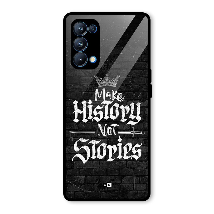 Make History Glass Back Case for Oppo Reno5 Pro 5G