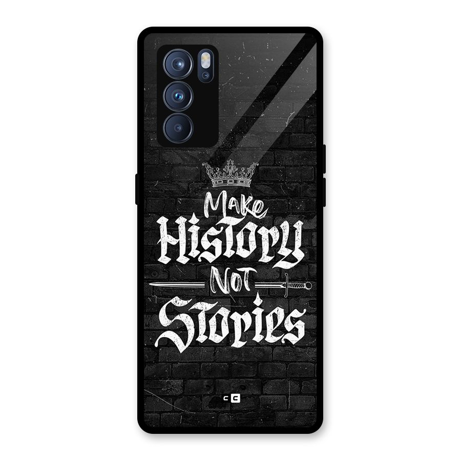 Make History Glass Back Case for Oppo Reno6 Pro 5G