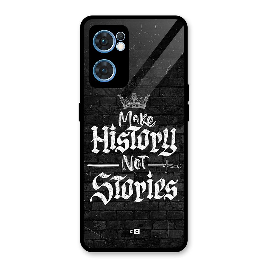 Make History Glass Back Case for Oppo Reno7 5G
