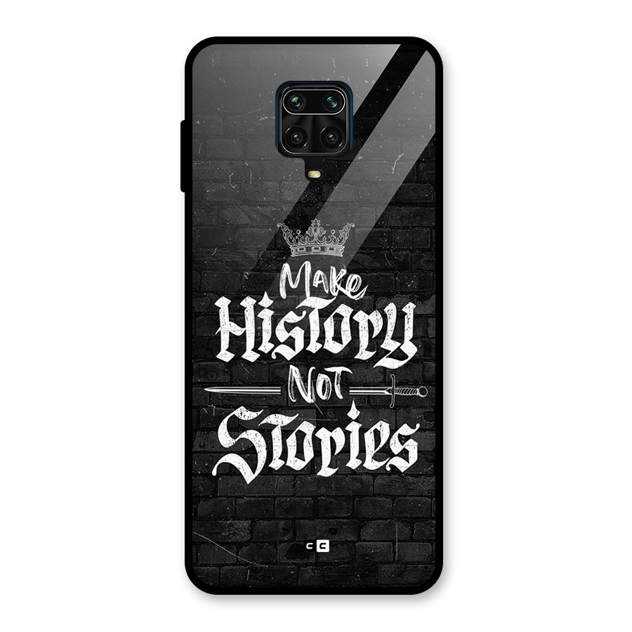 Make History Glass Back Case for Poco M2 Pro