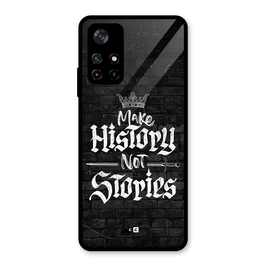 Make History Glass Back Case for Poco M4 Pro 5G