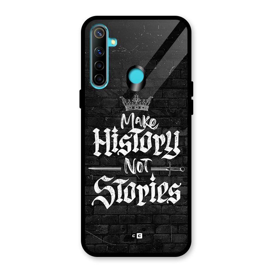 Make History Glass Back Case for Realme 5i