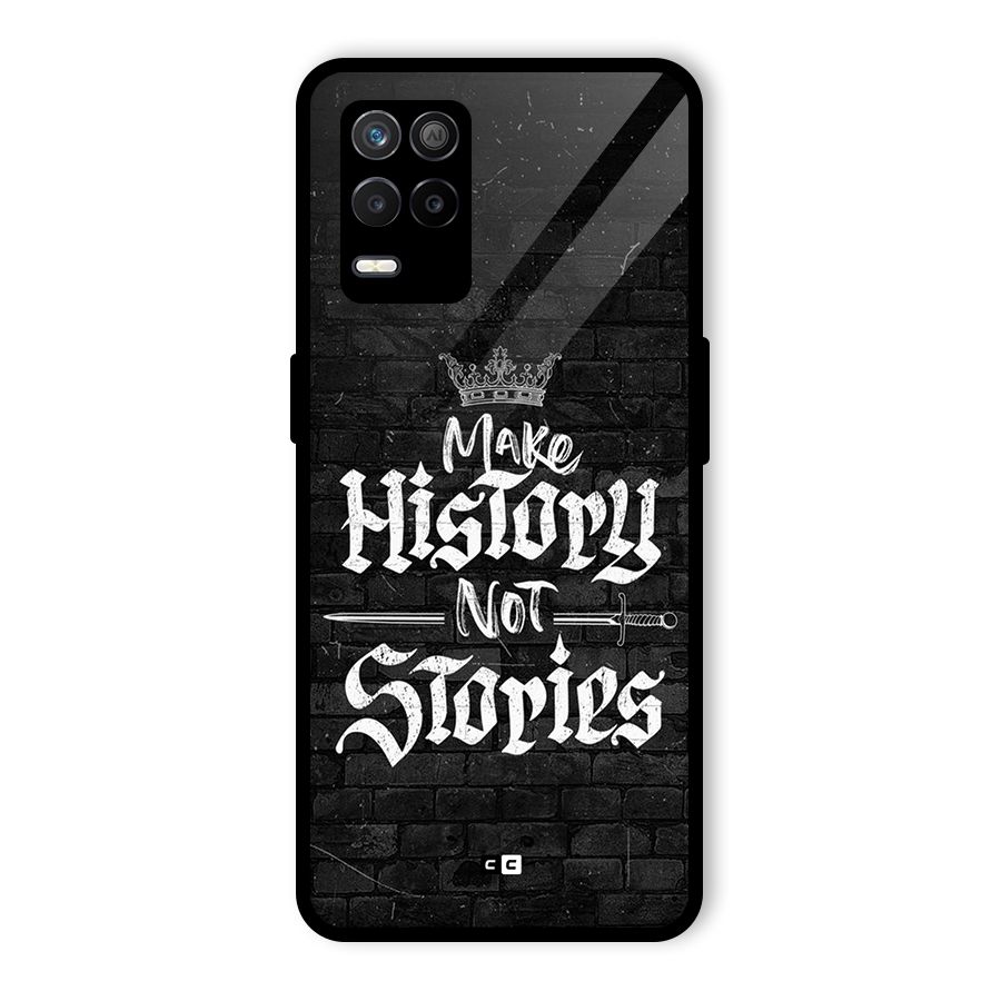 Make History Glass Back Case for Realme 8 5G