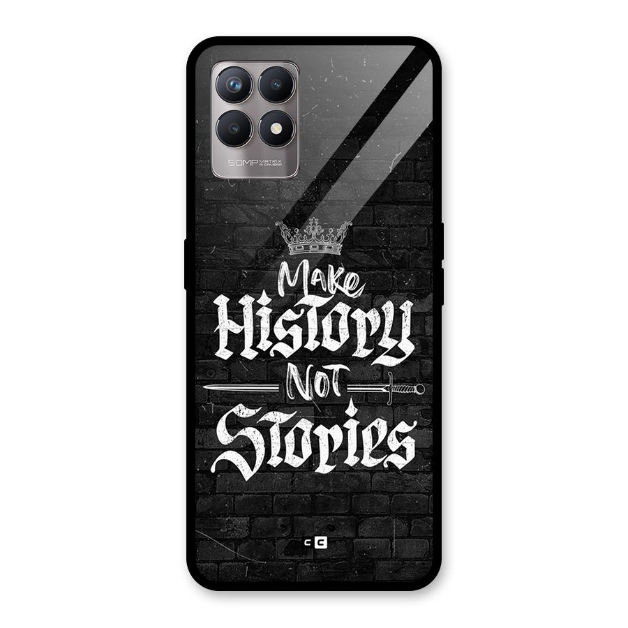 Make History Glass Back Case for Realme 8i