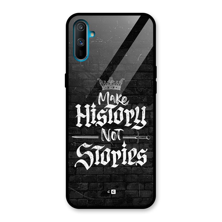 Make History Glass Back Case for Realme C3