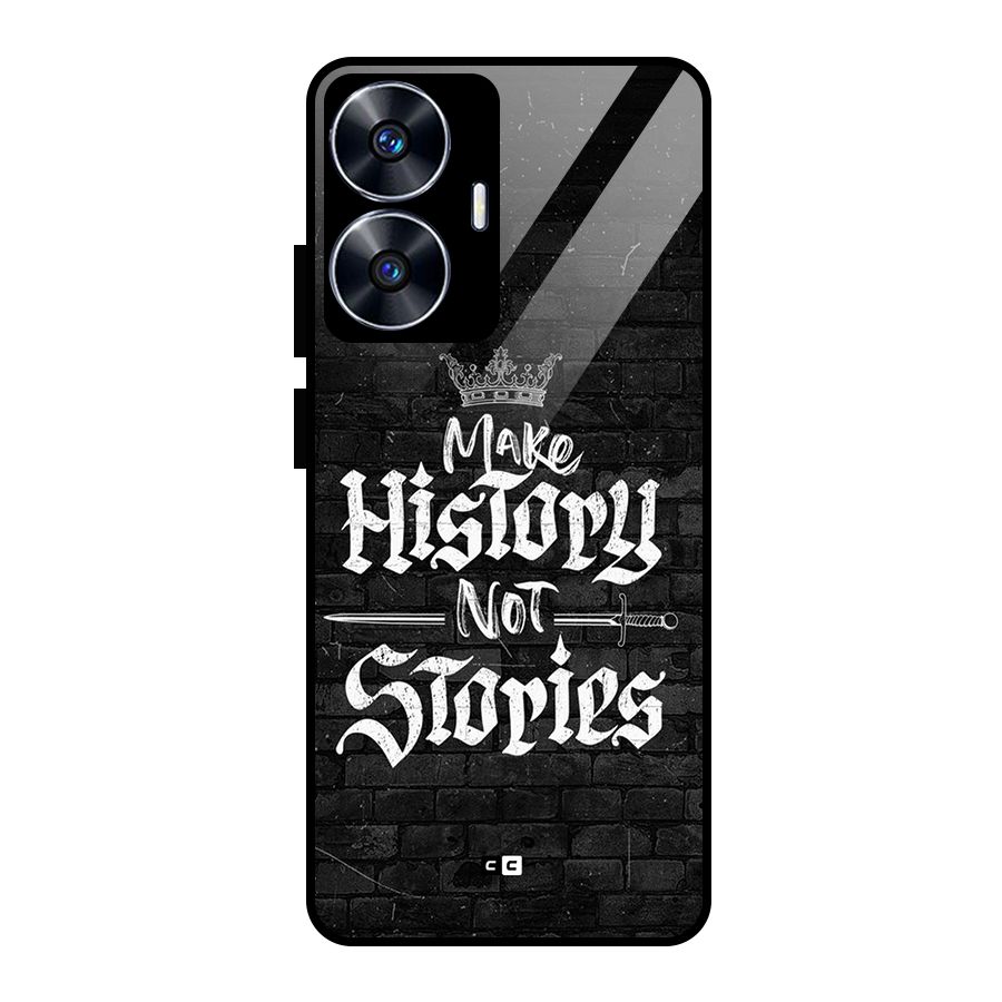 Make History Glass Back Case for Realme Narzo N55