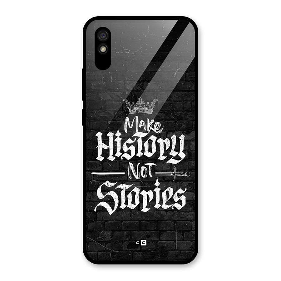Make History Glass Back Case for Redmi 9i