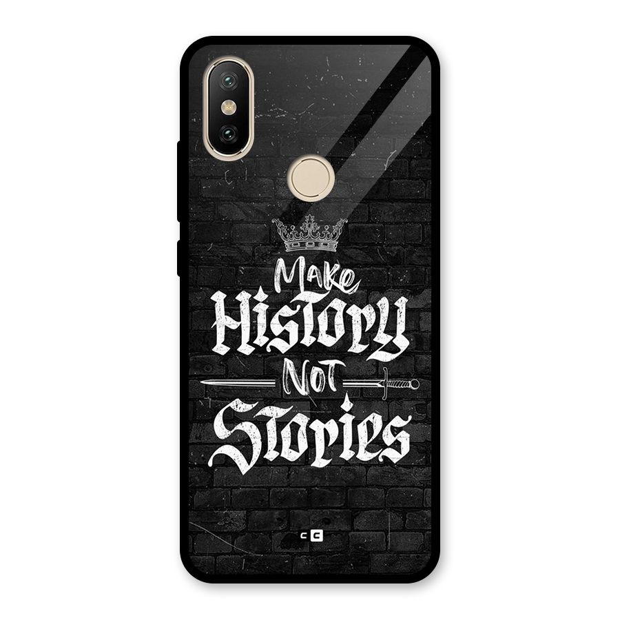 Make History Glass Back Case for Redmi A2