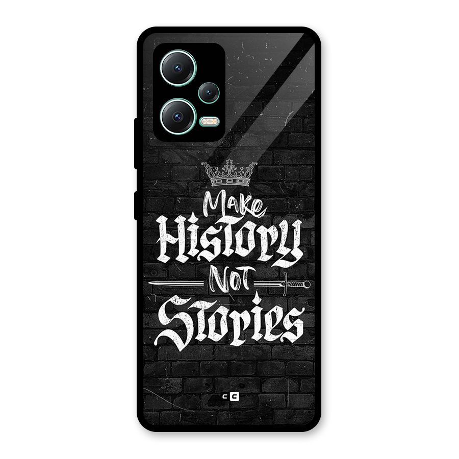 Make History Glass Back Case for Redmi Note 12 5G