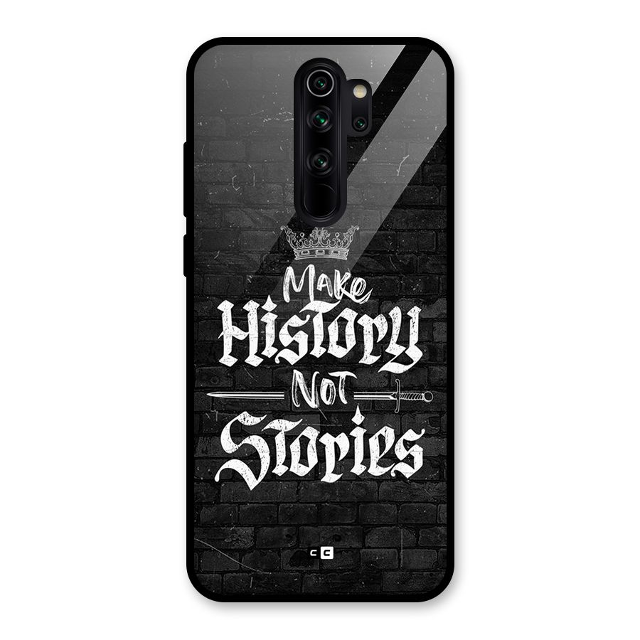 Make History Glass Back Case for Redmi Note 8 Pro