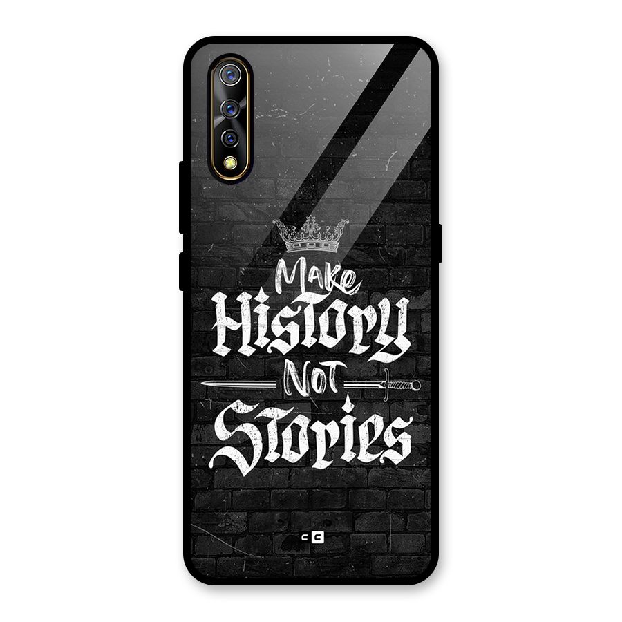 Make History Glass Back Case for Vivo S1