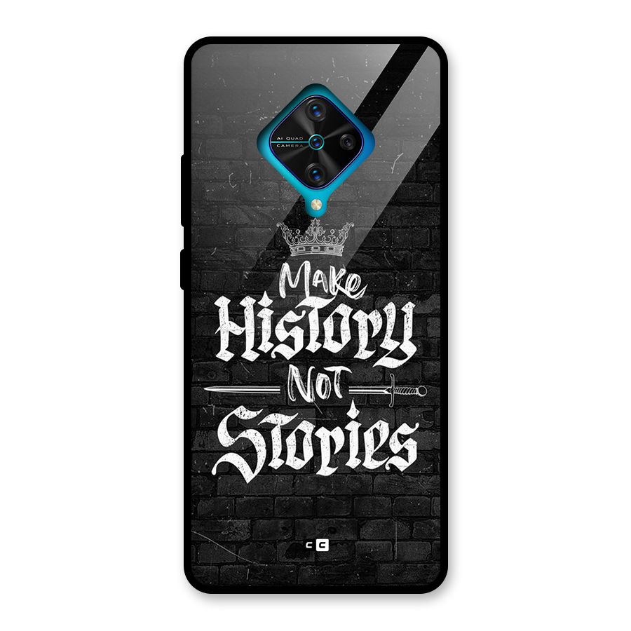 Make History Glass Back Case for Vivo S1 Pro