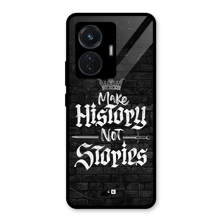 Make History Glass Back Case for Vivo T1 44W