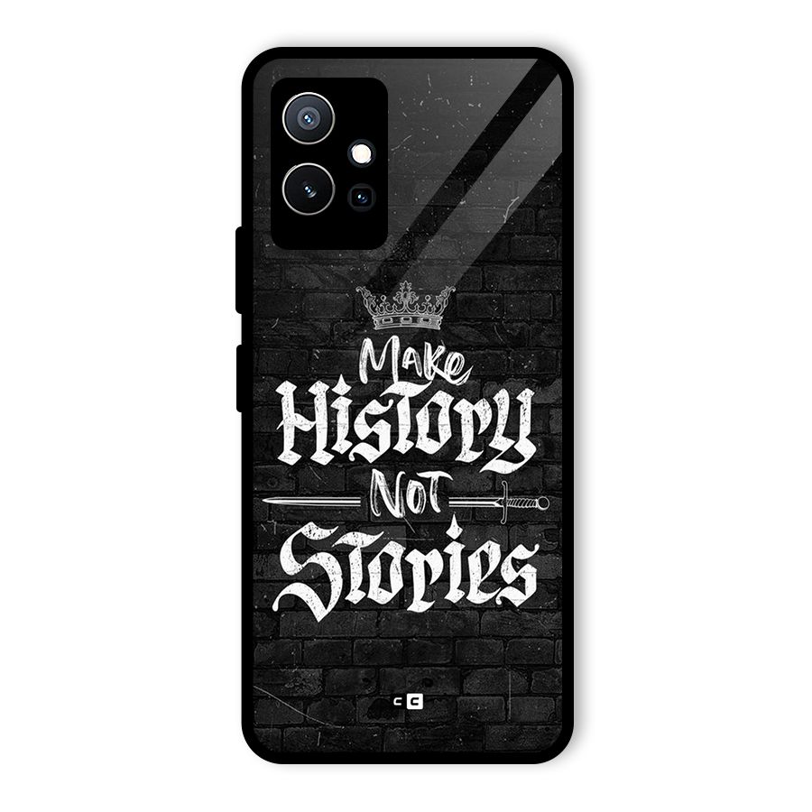 Make History Glass Back Case for Vivo T1 5G