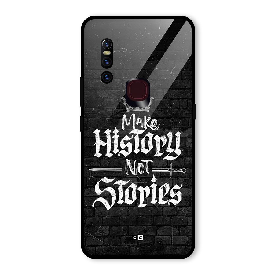Make History Glass Back Case for Vivo V15