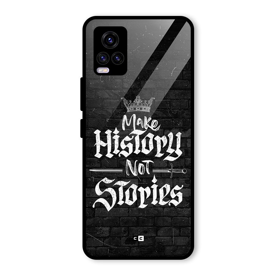 Make History Glass Back Case for Vivo V20