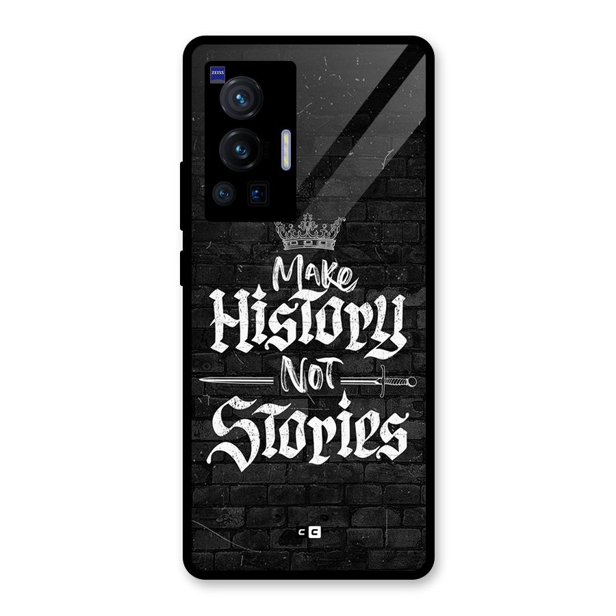 Make History Glass Back Case for Vivo X70 Pro