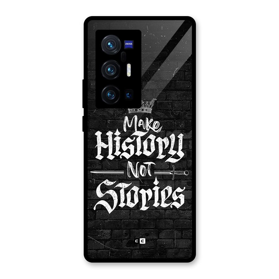 Make History Glass Back Case for Vivo X70 Pro Plus