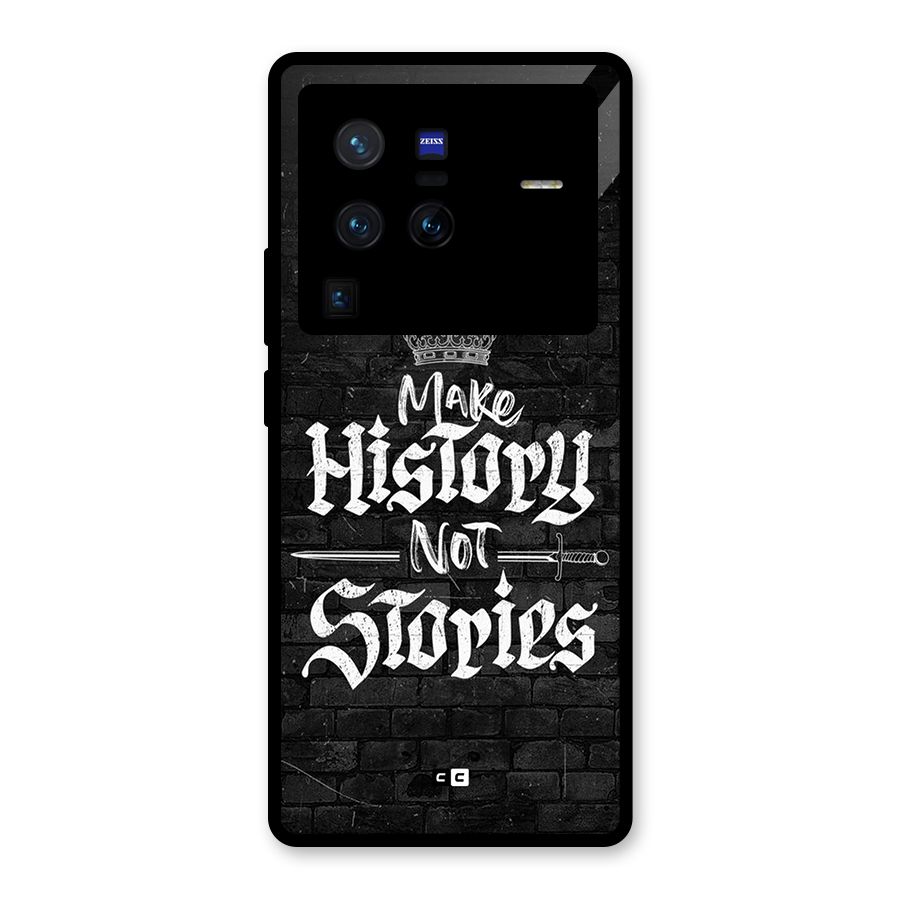 Make History Glass Back Case for Vivo X80 Pro