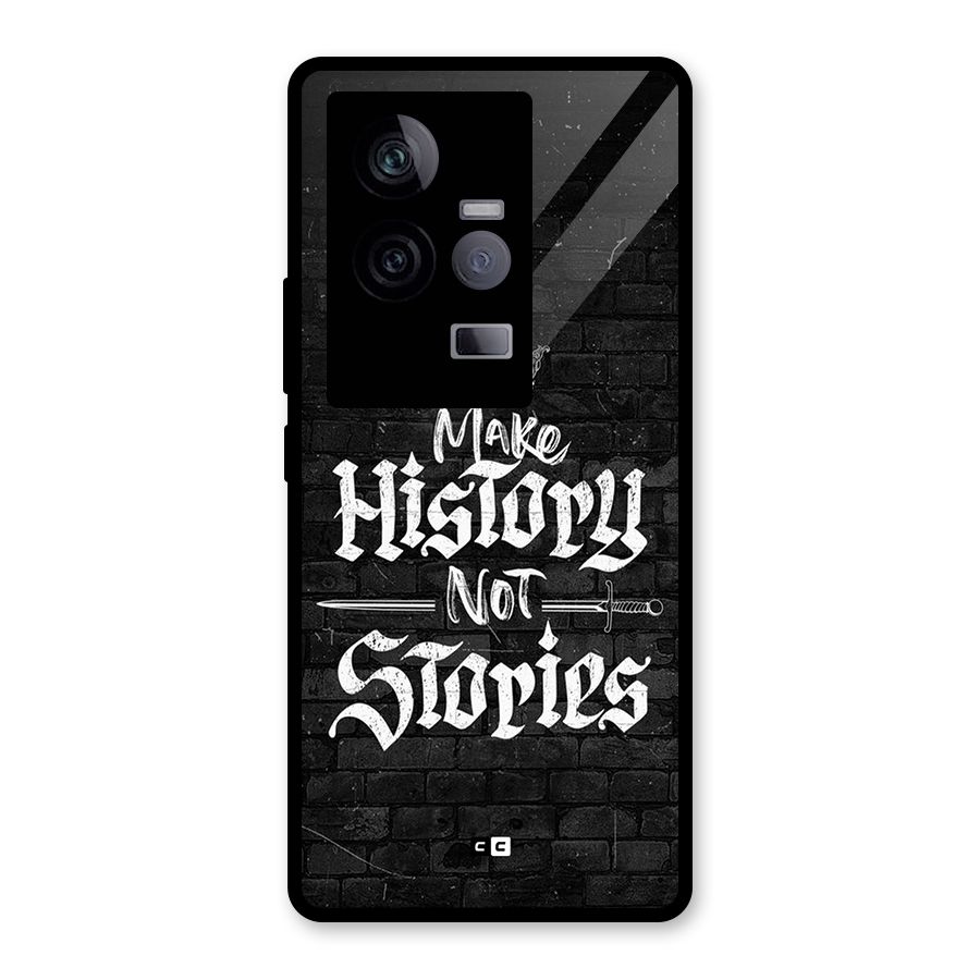 Make History Glass Back Case for Vivo iQOO 11 5G