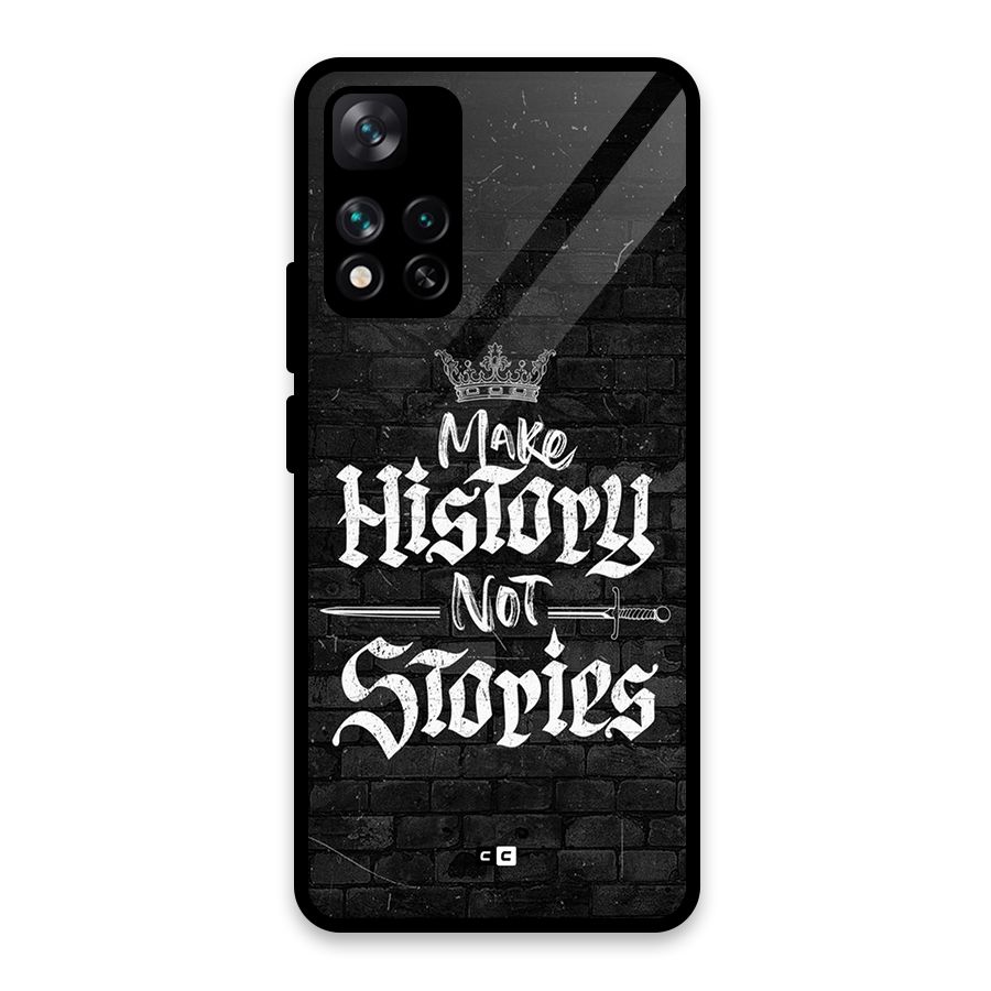 Make History Glass Back Case for Xiaomi 11i HyperCharge 5G