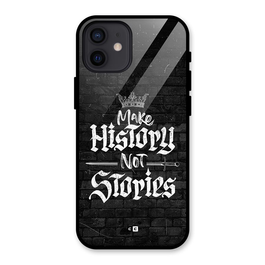 Make History Glass Back Case for iPhone 12