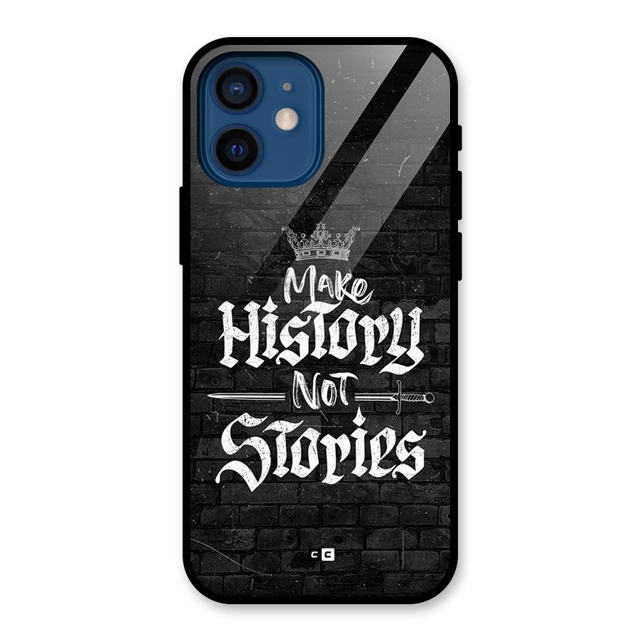 Make History Glass Back Case for iPhone 12 Mini