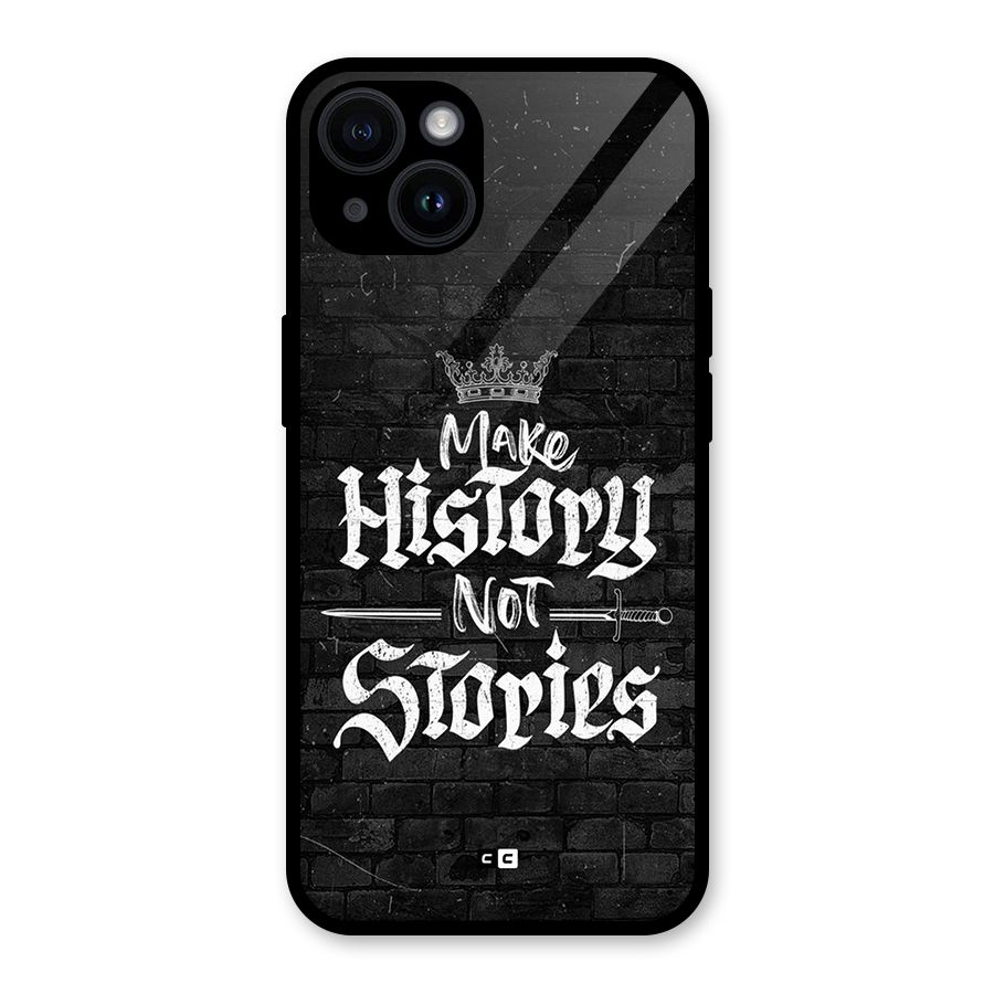 Make History Glass Back Case for iPhone 14