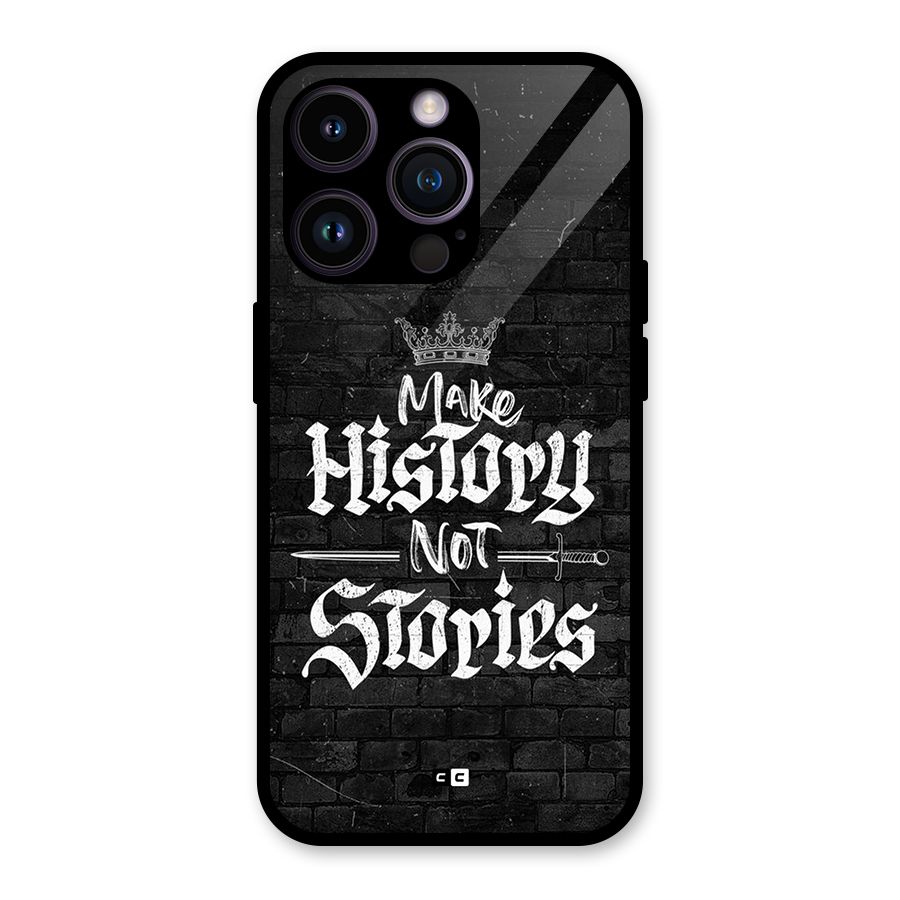 Make History Glass Back Case for iPhone 14 Pro