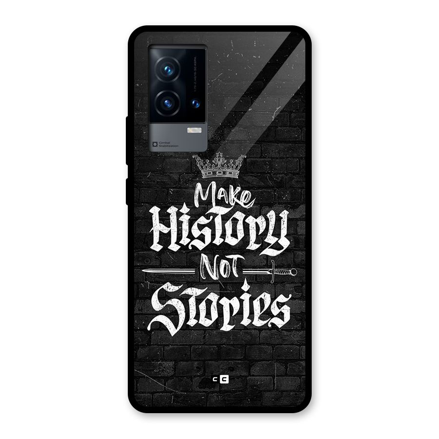 Make History Glass Back Case for iQOO 9 5G