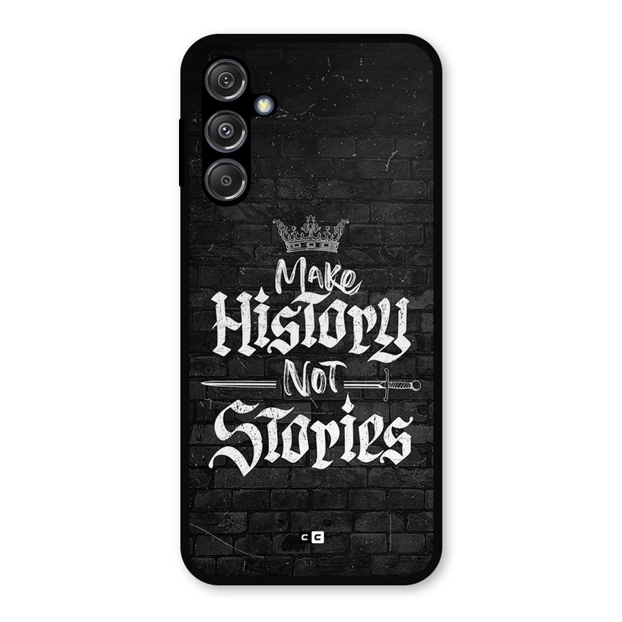 Make History Metal Back Case for Galaxy M34 5G