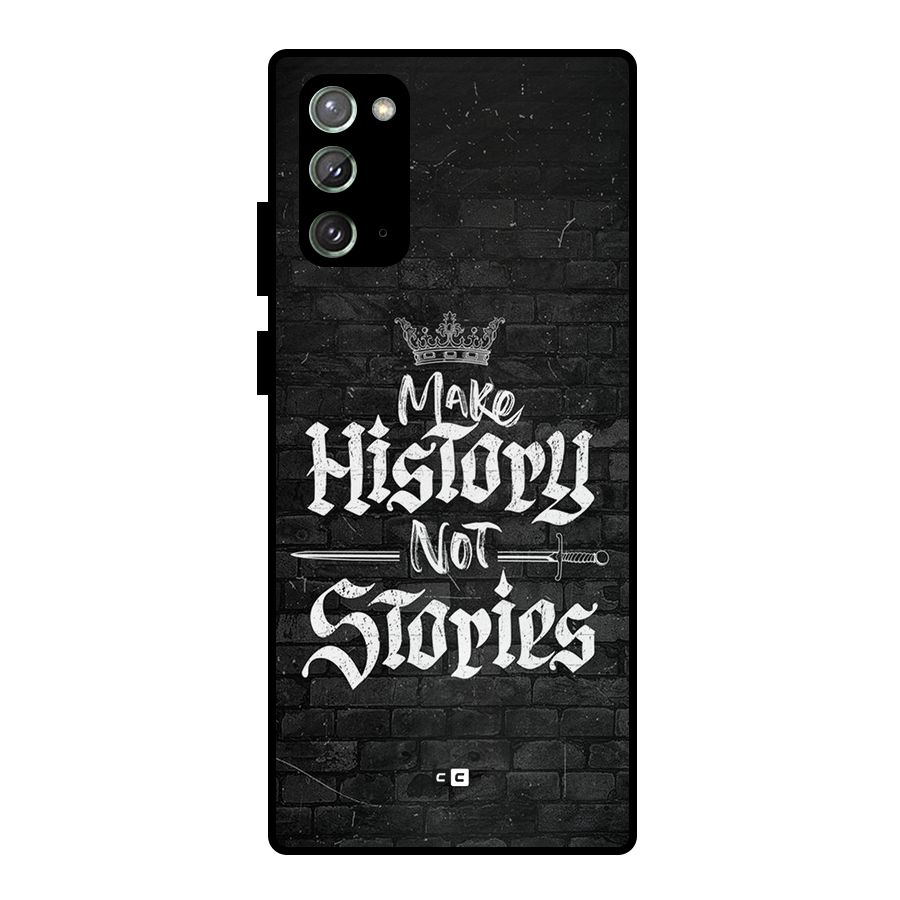 Make History Metal Back Case for Galaxy Note 20