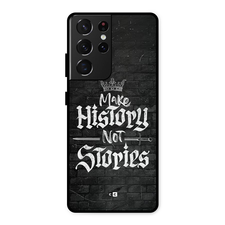 Make History Metal Back Case for Galaxy S21 Ultra 5G