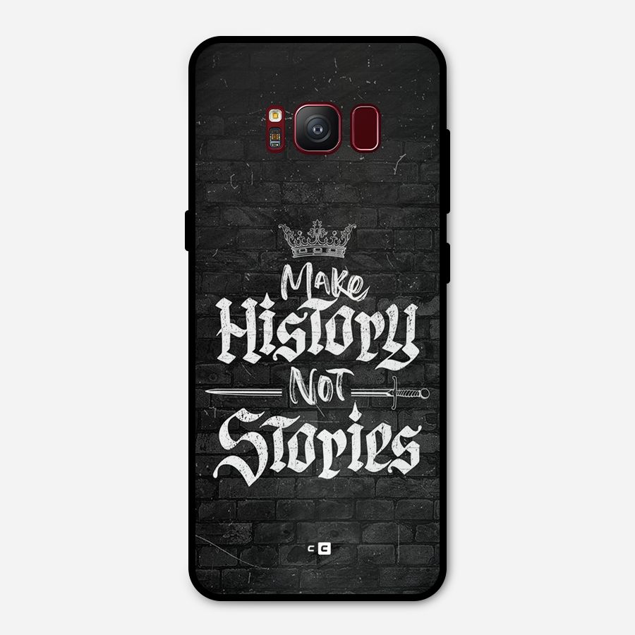 Make History Metal Back Case for Galaxy S8