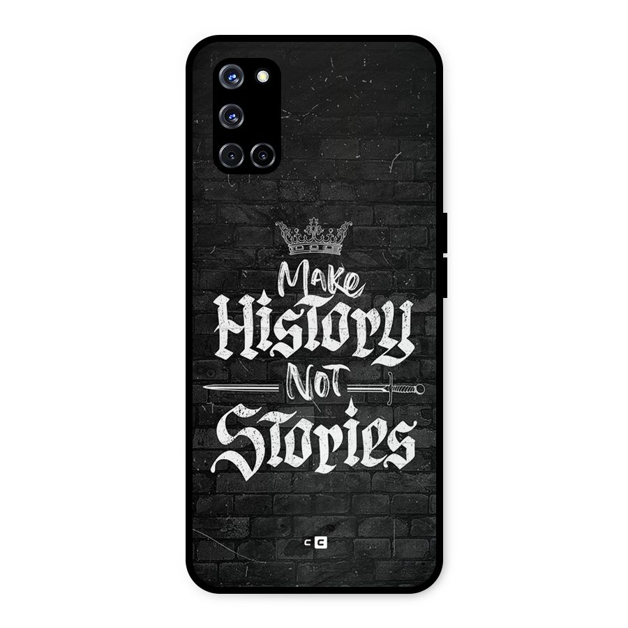 Make History Metal Back Case for Oppo A52