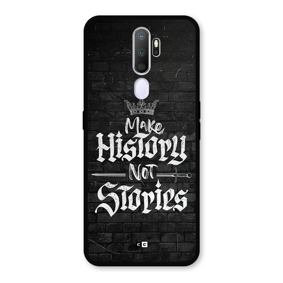 Make History Metal Back Case for Oppo A9 (2020)