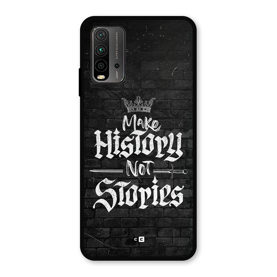 Make History Metal Back Case for Redmi 9 Power