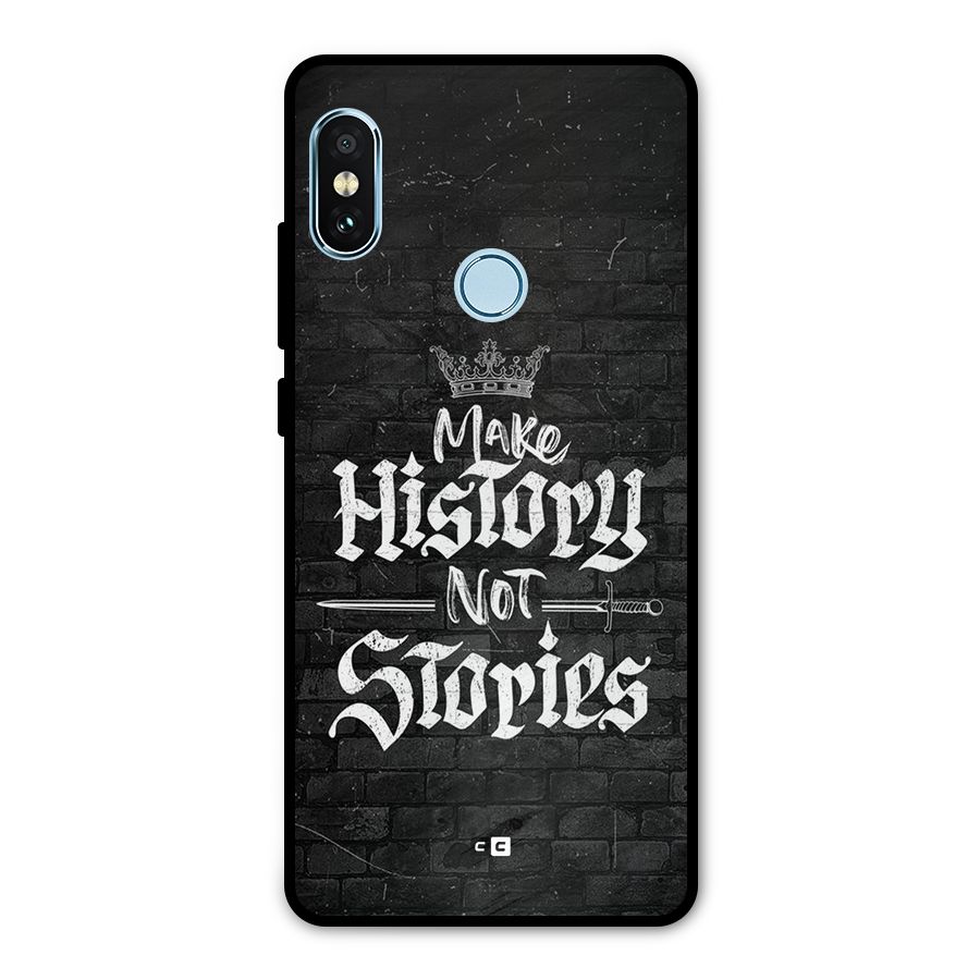 Make History Metal Back Case for Redmi Note 5 Pro