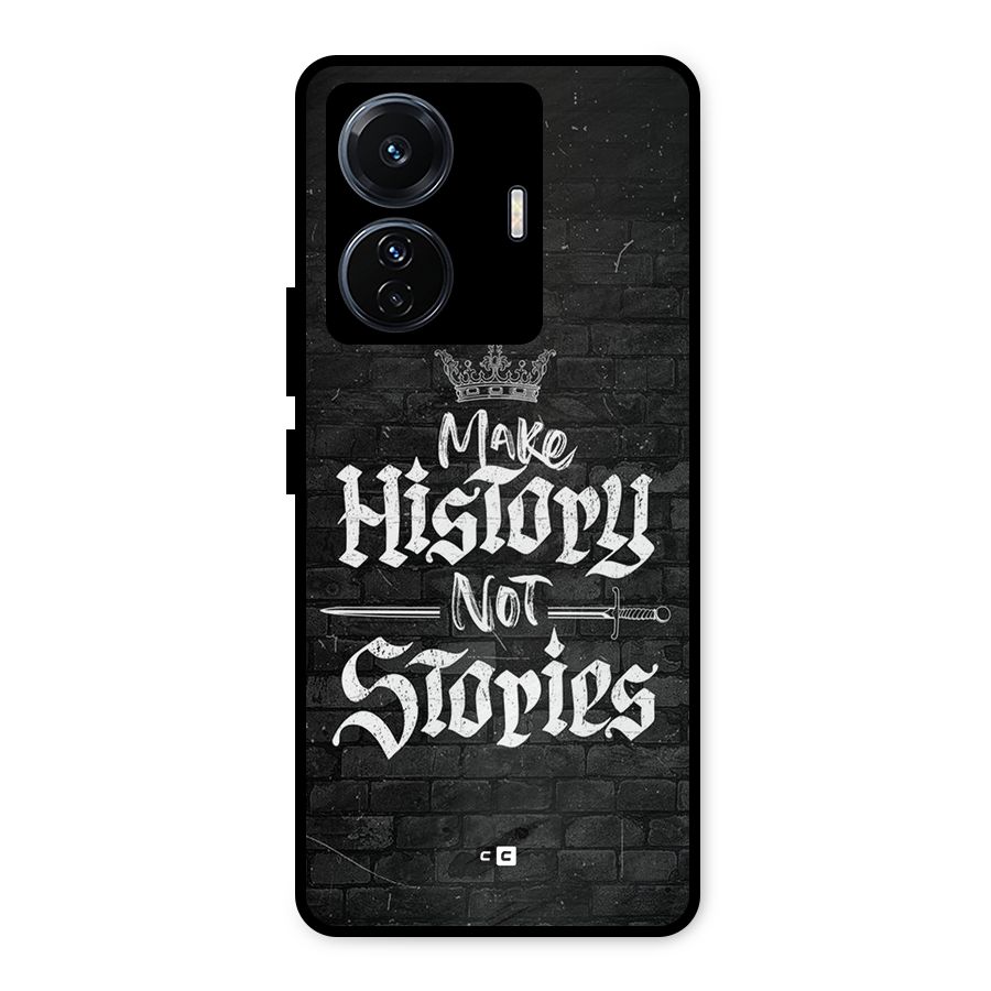 Make History Metal Back Case for Vivo T1 Pro