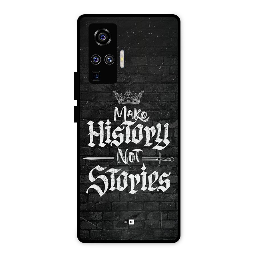 Make History Metal Back Case for Vivo X50 Pro