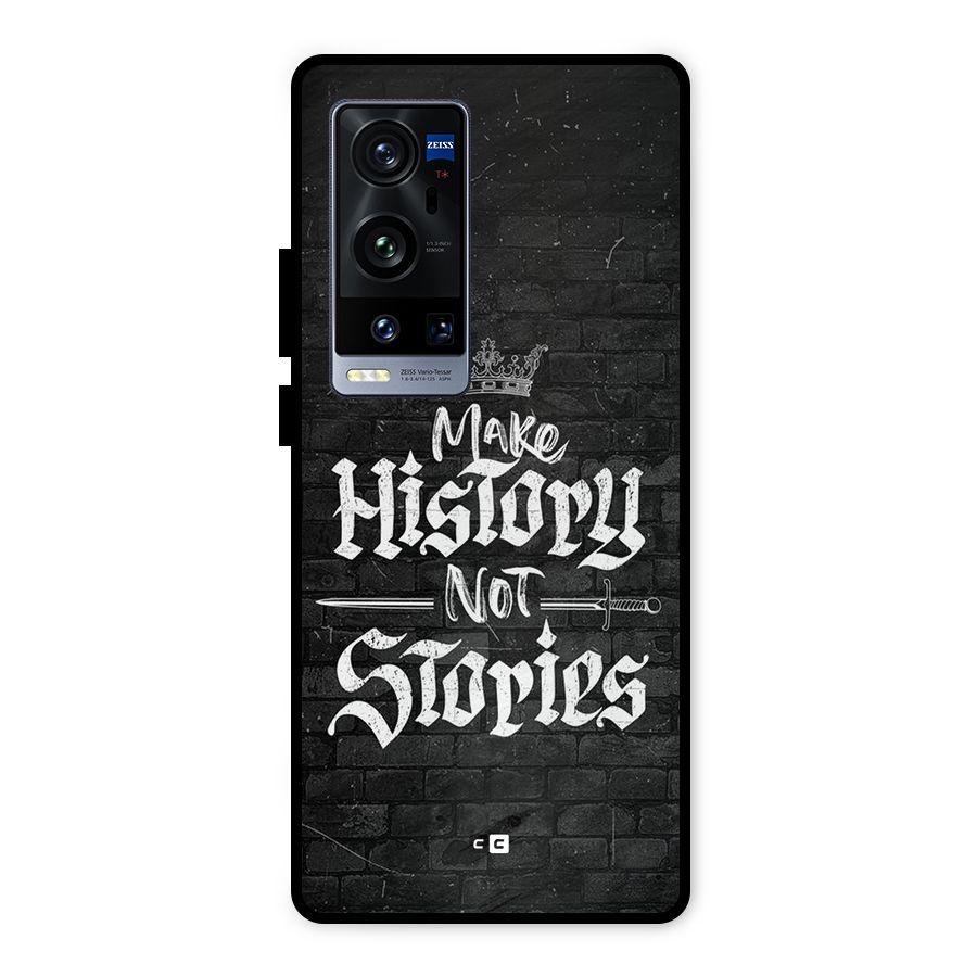 Make History Metal Back Case for Vivo X60 Pro Plus