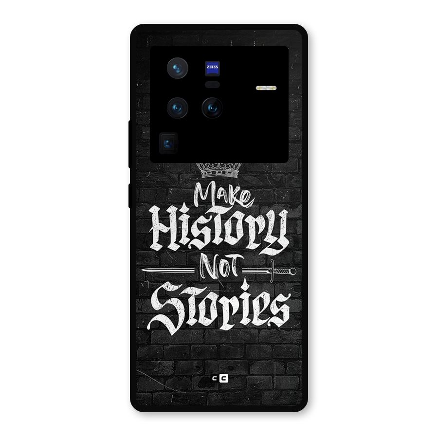 Make History Metal Back Case for Vivo X80 Pro