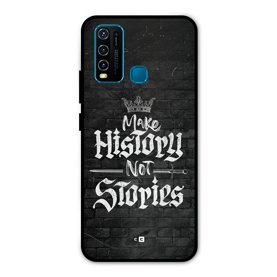 Make History Metal Back Case for Vivo Y30