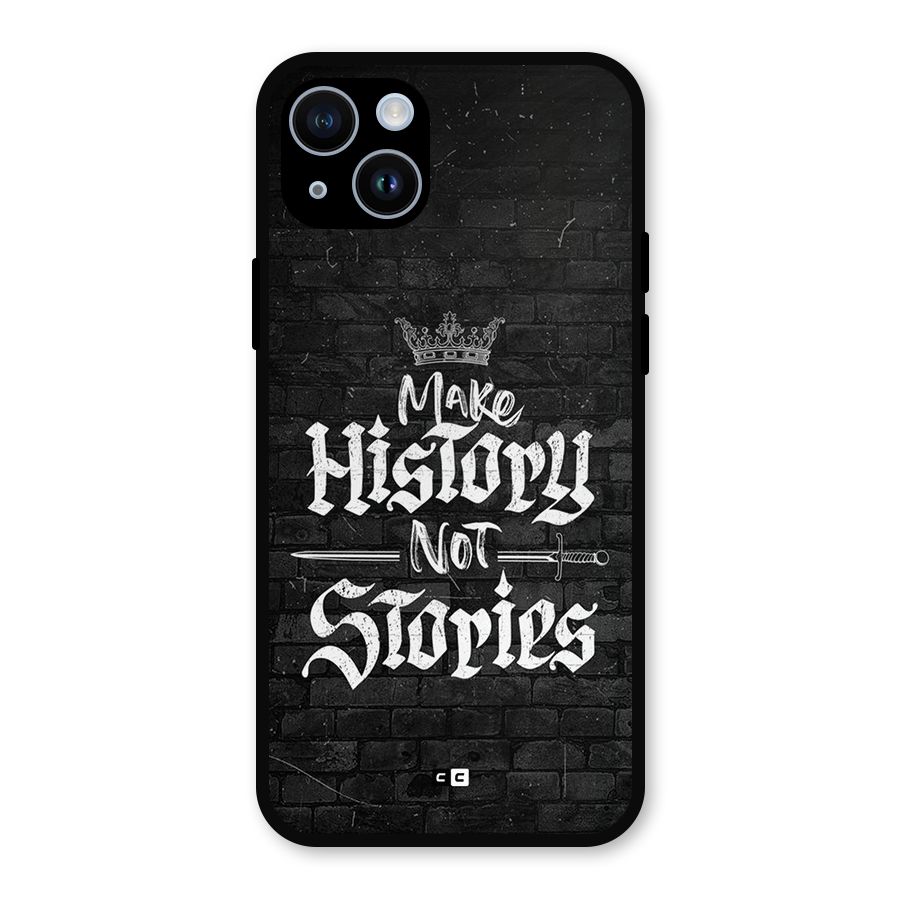Make History Metal Back Case for iPhone 14