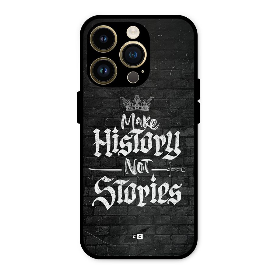 Make History Metal Back Case for iPhone 14 Pro