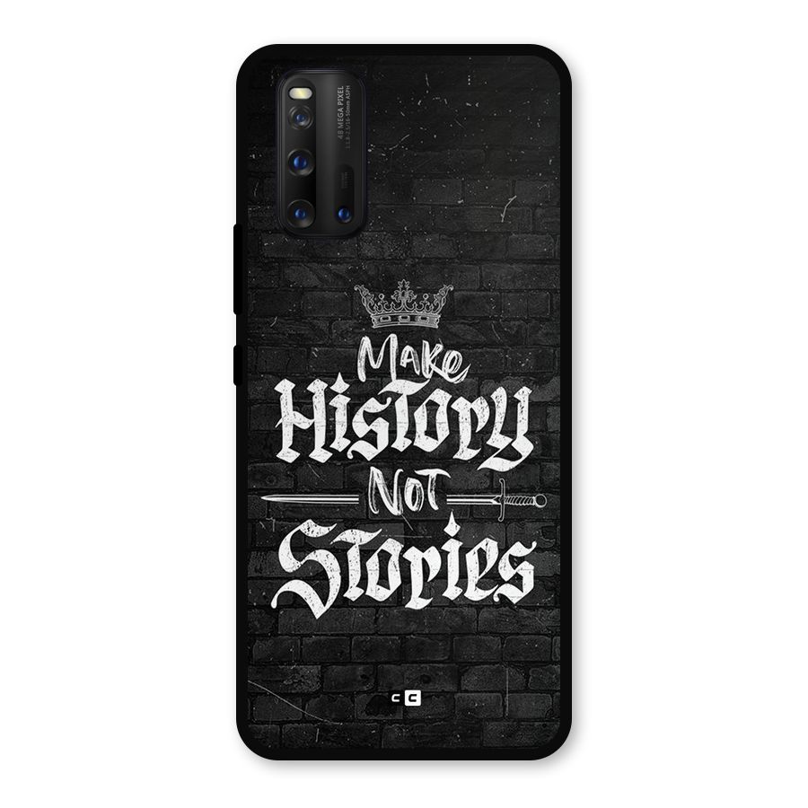 Make History Metal Back Case for iQOO 3
