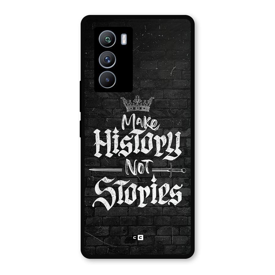 Make History Metal Back Case for iQOO 9 SE