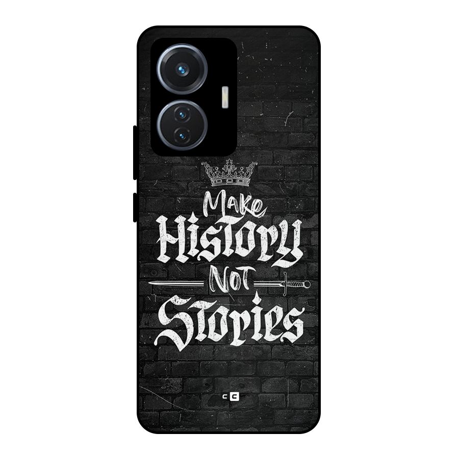Make History Metal Back Case for iQOO Z6 44W