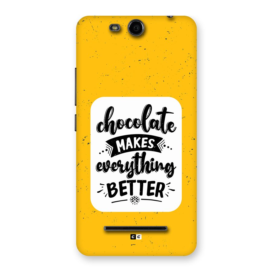 Makes Everything Better Back Case for Canvas Juice 3 Q392