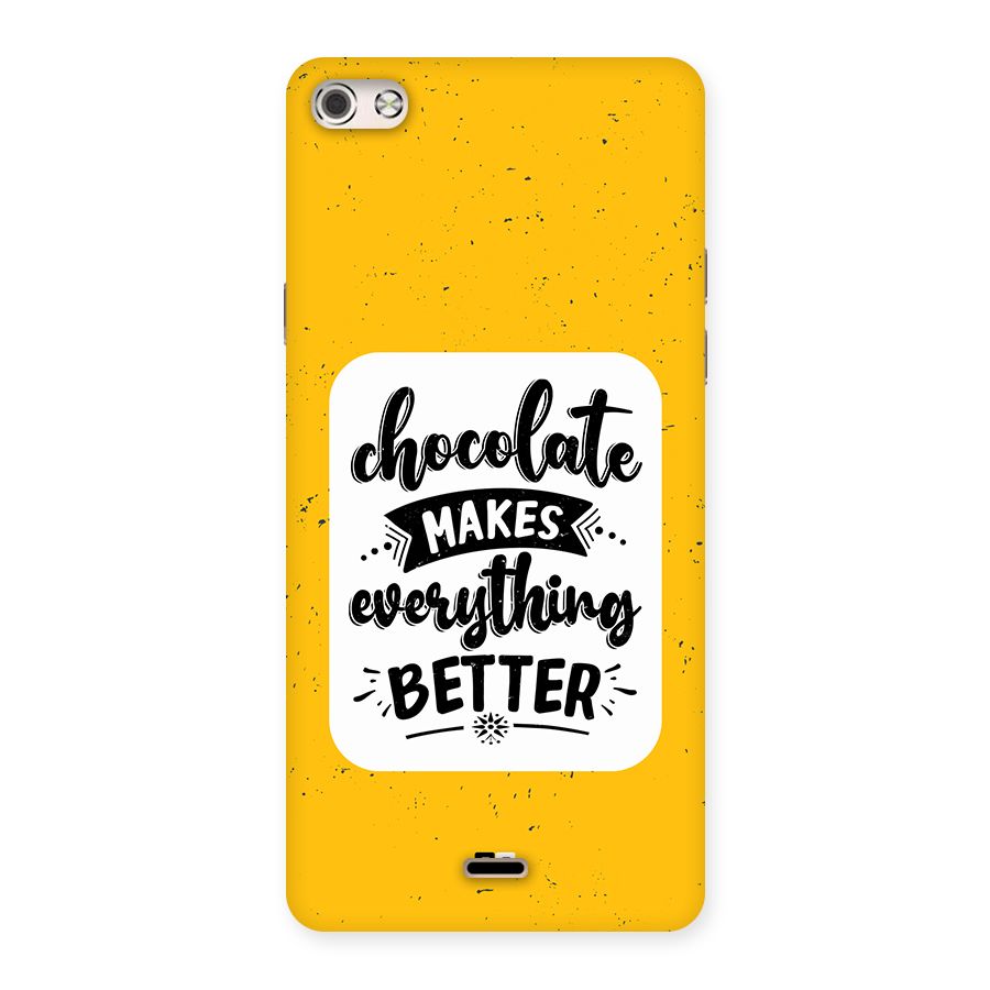 Makes Everything Better Back Case for Canvas Silver 5